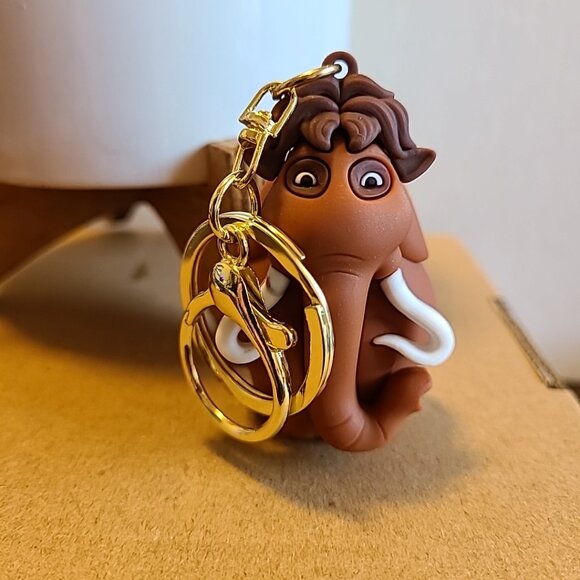Ice Age Manny the Mammoth Keychain Collectible Cartoon Character - Picture 5 of 5